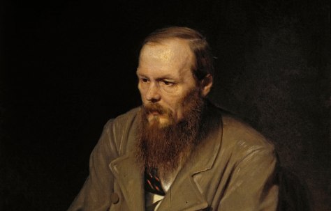 Painting of Dostoyevsky